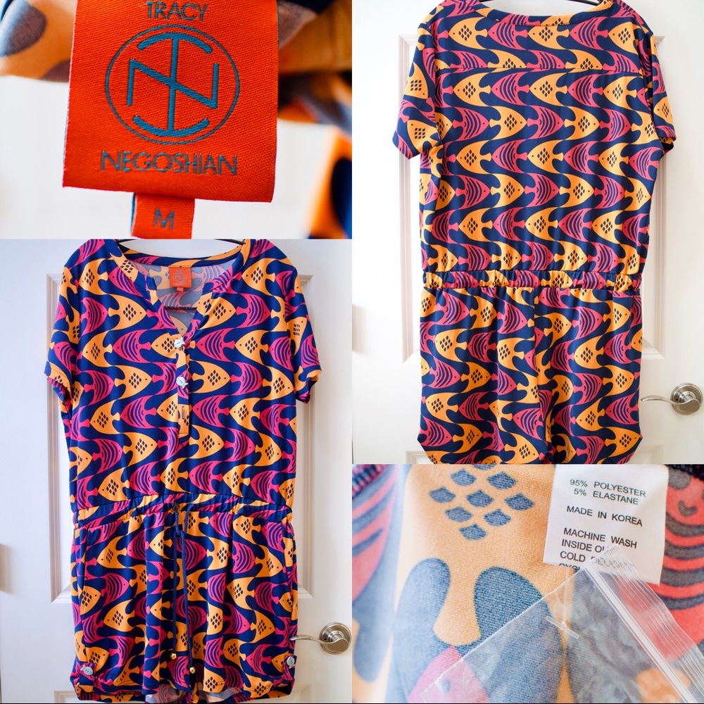 Tracy Negoshian Fish Jumper Never Worn